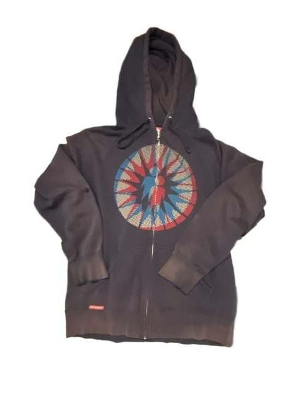 Alien Workshop Isolated Affected Graphic Zip-Up Hoodie